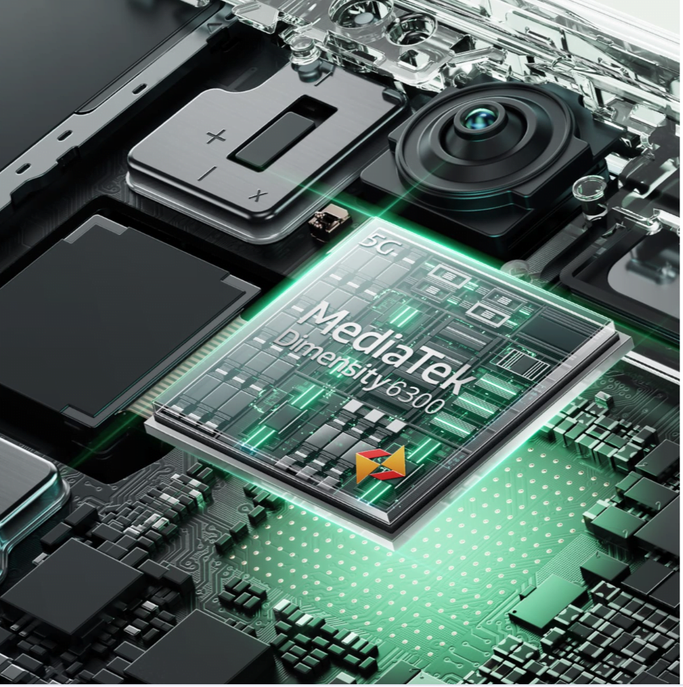 The image shows the processor of Realme C65