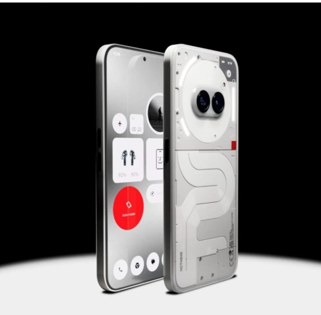 The image shows the nothing phone (2a) plus