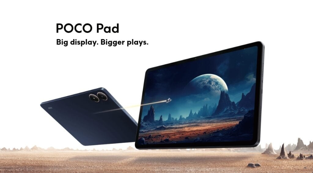 The image shows the poco pad