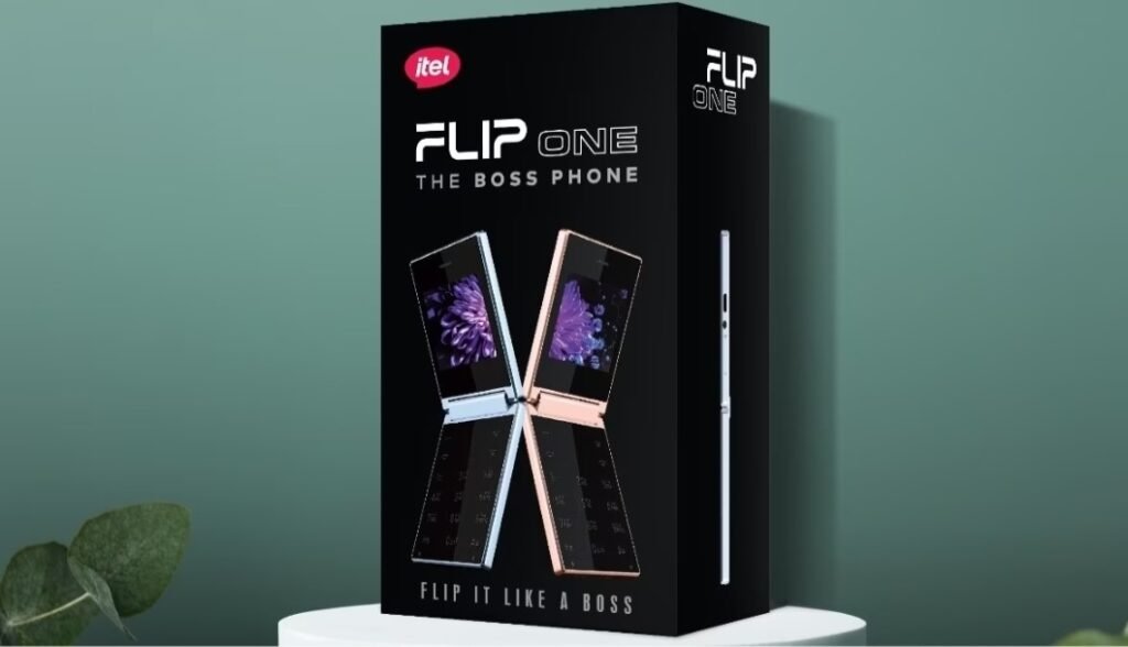 The image shows the itel flip one