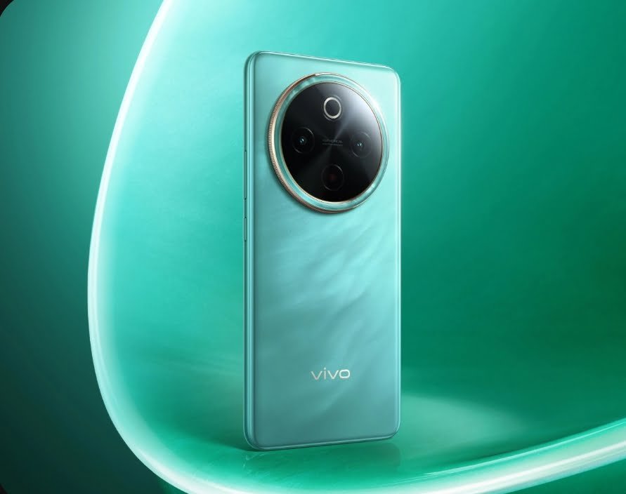 The image shows the Vivo Y300 pro design