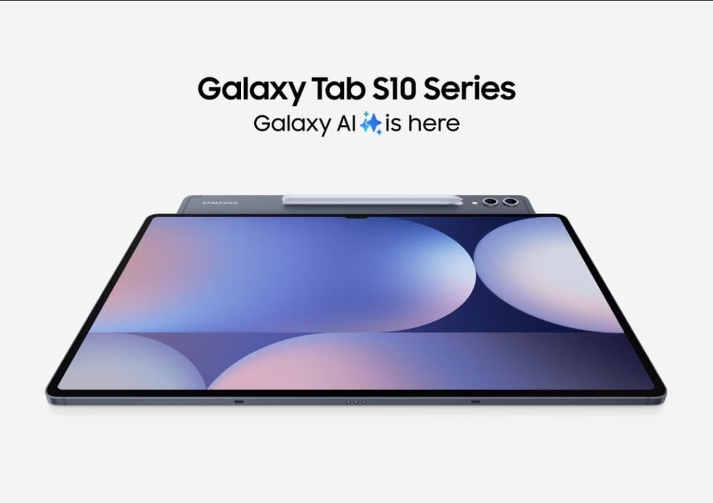 The image shows the Galaxy S10 series