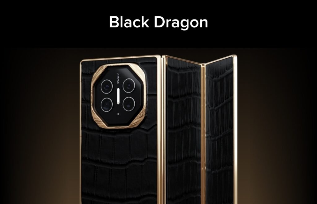 The image shows the Black dragon version of the mate XT. 