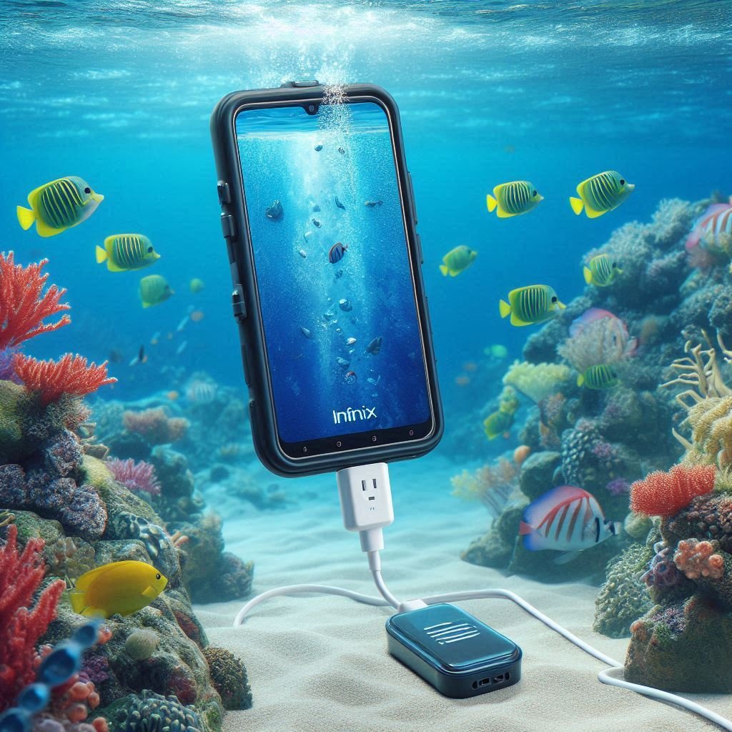 Infinix underwater Charging technology