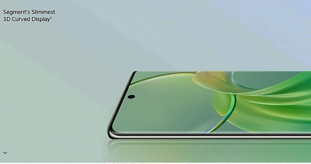 The image shows the Display of the Vivo Y300 plus