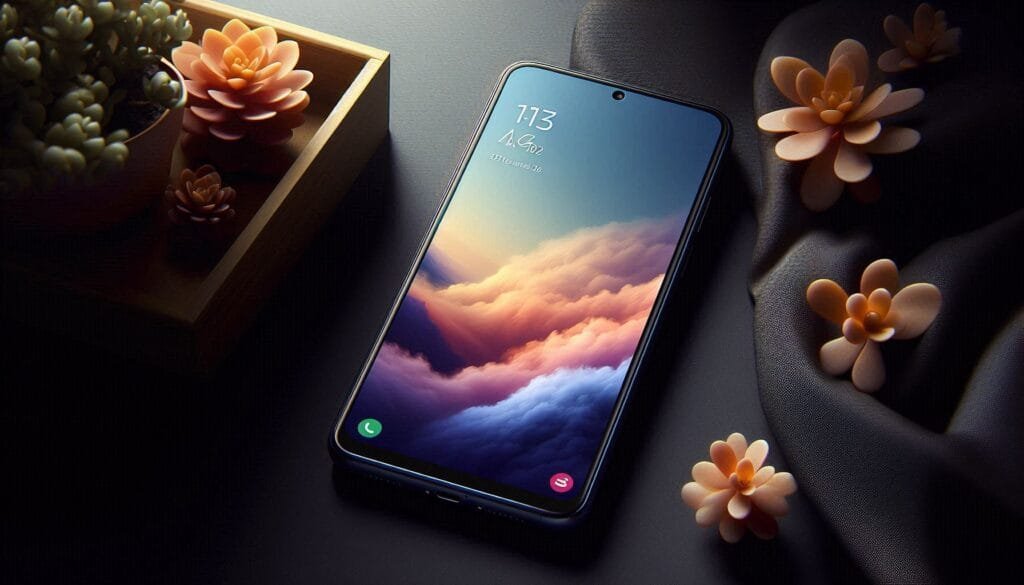 The image shows the Samsung Galaxy A16 5 G display